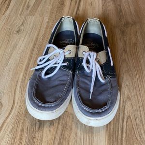 Original Penguin men’s blue boat shoes